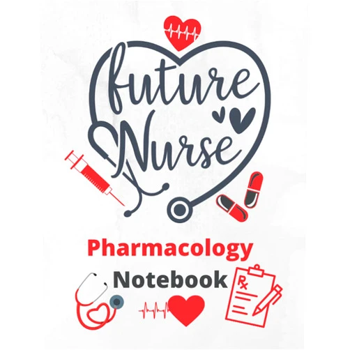Simply Divine Journals Pharmacology Template Study Guide Nursing School: Nursing Pharmacology Blank Medication Sheets. Perfect Gift For Nursing Student!