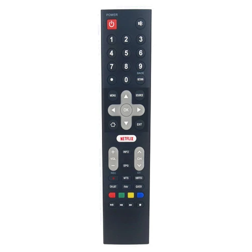 AULCMEET Replace Remote Control Compatible with RCA Virtuoso Smart TV 20DF RNSMU5536 RNSMU5836 RNSMU7036-B 58465810207