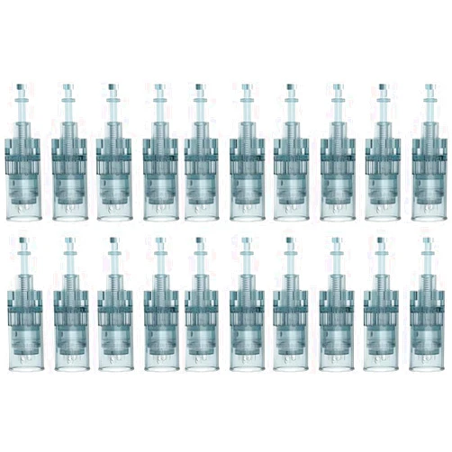 Gdbanlimi 20 PCS 16 Pin Microneedling Pen Cartridges for Derma Roller Pen M8,M7S, Easy-to-Use for Home Use (16 Pin,20PCS)