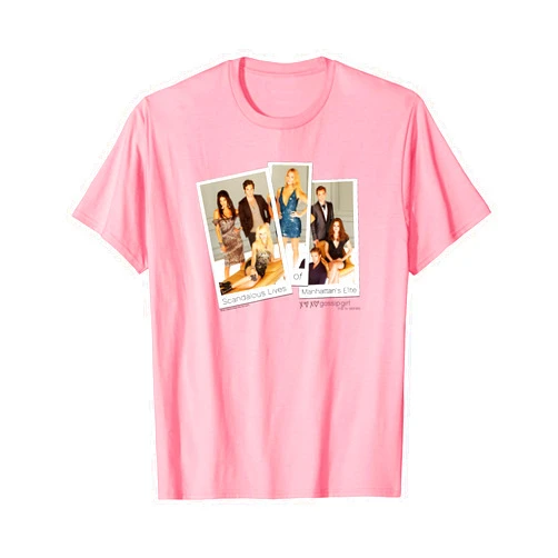 WARNER BROS Gossip Girl Pictures T-Shirt