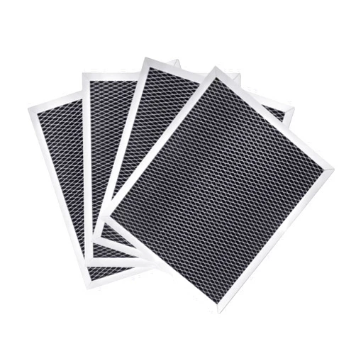 Nispira Replacement Range Hood Grease Filter with Charcoal Compatible with Broan 97007696, S97007696, 6105C, 1172266, 41F. A set of 4 Filters