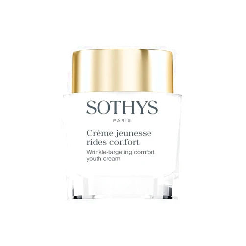 SOTHYS Wrinkle-Targeting Youth Cream Comfort | Firming Anti-Wrinkle Face Cream for Fine Lines | For Normal to Dry Skin