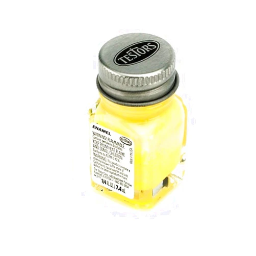 Testors Enamel Paint - Light Yellow