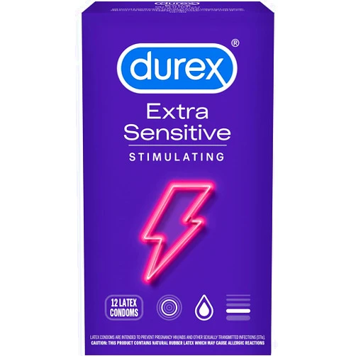 Durex Extra Sensitive Condom 12 CT (PACK OF 2)