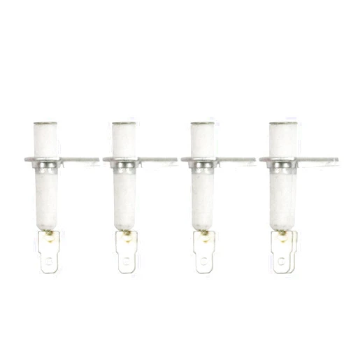 BestPartsCom New Pack of 4 74009336 Range Oven Burner Spark Ignitor Electrode Replacement for Whirlpool Maytag AP6011124 PS11744318