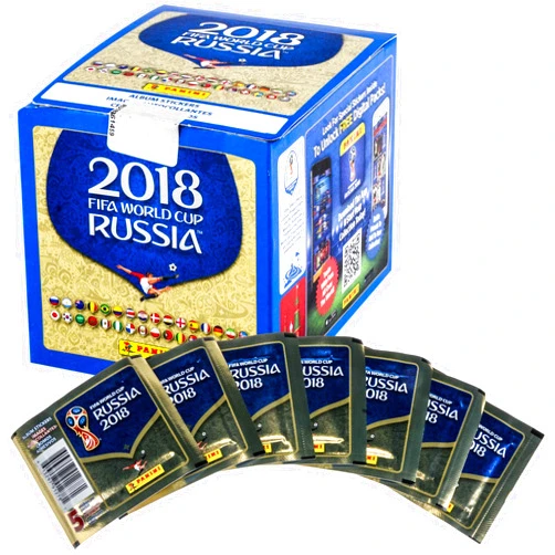 Panini 2018 FIFA World Cup Stickers Retail Box
