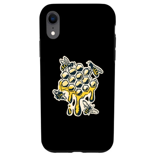 Bienenkönigin Bienenvolk, lustige Sprüche iPhone XR Fun Honeycomb Bees for Beekeepers and Beekeepers Case