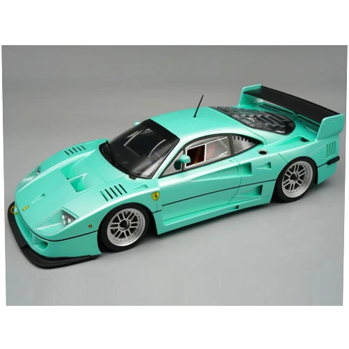 TECNOMODEL 1996 F40 LM Press Version Light Blue Metallic with Display Case Mythos Series Limited Edition to 40 Pieces Worldwide 1/18 Model Car TM18-410B