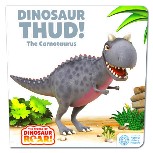 By Peter Curtis (Author) The World of Dinosaur Roar!: Dinosaur Thud! The Carnotaurus