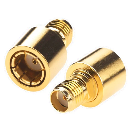 onelinkmore RF Quick Coaxial Adapter RP SMA Male Quick Push-on to SMA Female Adapter SMA Push-Pull Adapter DC-12GHz Test Testing Tanger 50ohm Pack of 2, OL-6447-2X