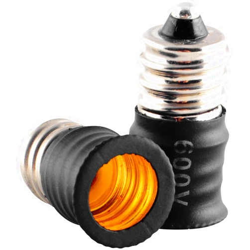 ABI (5-pack) ABI Candelabra Light Bulb Base Extension E12 Socket Extender Adapter