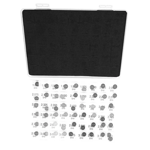 XuLong Compatible for 10.00 mm Valve Shim Kit,Thickness 1.850-3.200 mm 55 Pcs