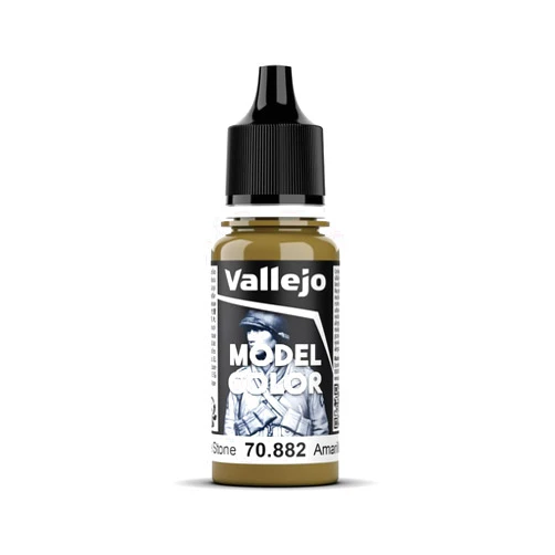 Vallejo Middle Stone Model Color Paint, 17ml