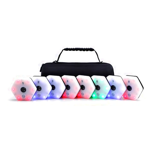 QUELINGSPORT 【queling】 ReactionX Reaction Training Light lamp Speed Agility Response Equipment Basketball Boxing fencingPhysical Rehabilitation of Flash Reflex traing System