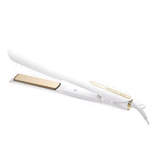 Kristin Ess 3-in-One Titanium Flat Iron Hair Straightener, Curling Iron + Waver with Travel Cap | 440 Degrees + Dual Voltage + Auto Shut-Off | 1.25