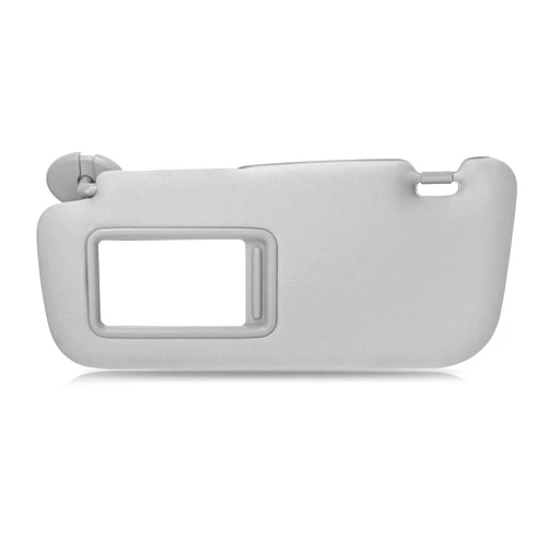 PHATRIP Driver Left Side Sun Visor Compatible with Corolla 2008 2009 2010 2011 2012 2013 Replace# 74320-02711-E0 Grey