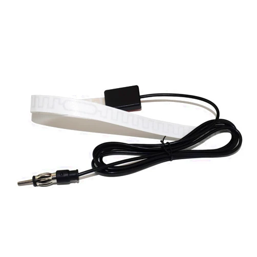ZHOL New Am/Fm Antenna Car Hidden Windshield Window Glass Adhesive Mount Antenna Aerial for Vehicle Truck SUV Car Stereo Antenna Audio Head Unit CD Media Receiver