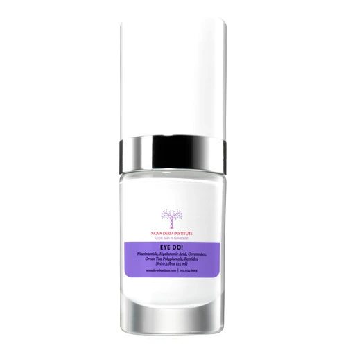 NOVA DERM INSTITUTE EYE DO Anti-aging Eye Cream Moisturizing Depuffing Under Eye Circles Under Eye Balm under eye cream Anti aging wrinkles skin care lid lifting treatment for eye lids Made in USA