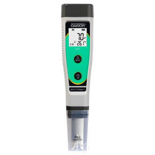 Oakton Instruments WD-35634-05 EcoTestr pH1 Waterproof Pocket Tester, 0-14 pH