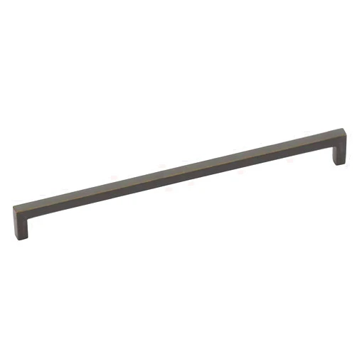 Emtek Rustic Modern Appliance Pull Available as Single, Concealed Surface (CS), or Back to Back (BTB) in 2 Sizes and 3 Finishes - BTB86674MB - (Center to Center 12