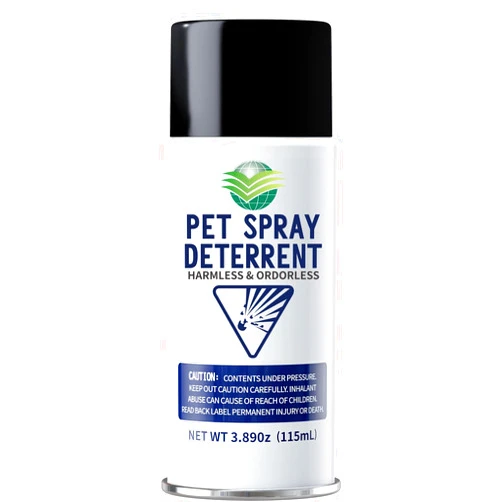 QSKUDP Spray Deterrent Device Refill for Motion Activated Cat Deterrent System - Safe Dog & Cat Spray Deterrent for Counters & Trouble Areas - 3.89oz Total 1 Pack