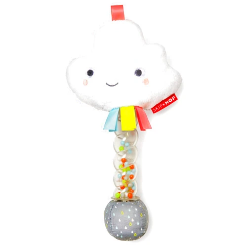 Skip Hop Baby Rattle, Silver Lining Cloud Rainstick