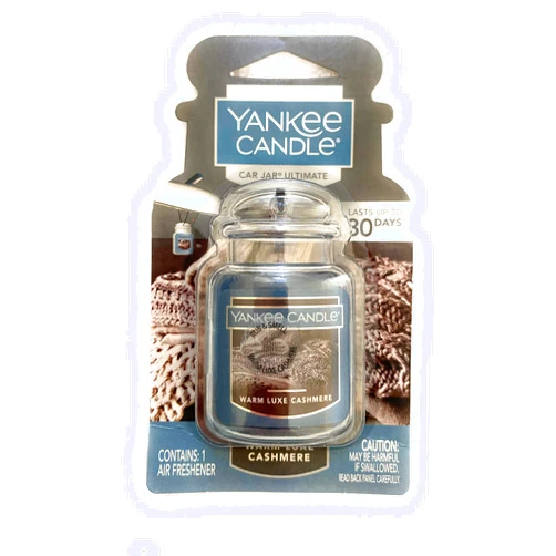 Yankee Candle Warm Luxe Cashmere Car Jar Ultimate, Fresh Scent