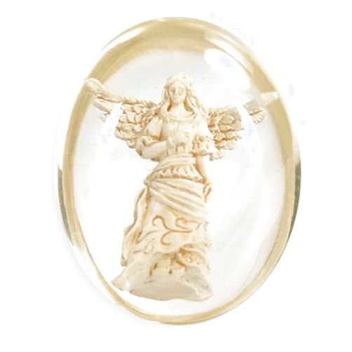 Angelstar 8708 Guardian Angel Worry Stone, 1-1/2-Inch