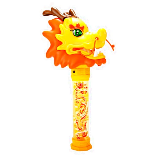 Fulercni Dance Dragon Bubble Machine,Kids New Year Fun Big Bubble Wand Outdoor Toys