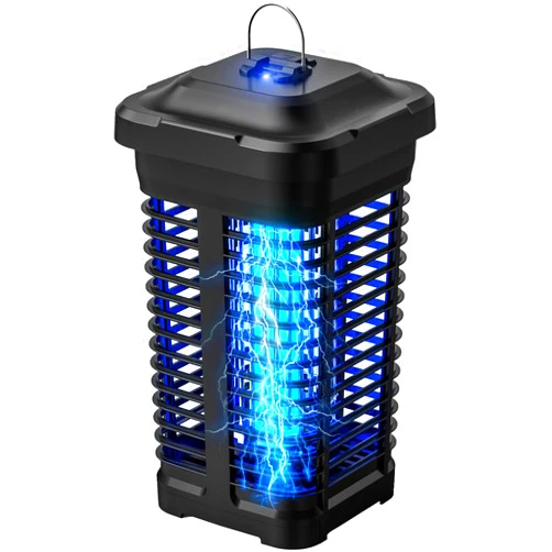 Topwowe Bug Zapper Indoor Outdoor, 4300V 18W Electric Mosquito Killer, Mosquito Trap Fly Zapper Insect Killer with Light Sensor for Home, Garden, Backyard, Patio, Camping, 2300 Sq. Ft Coverage