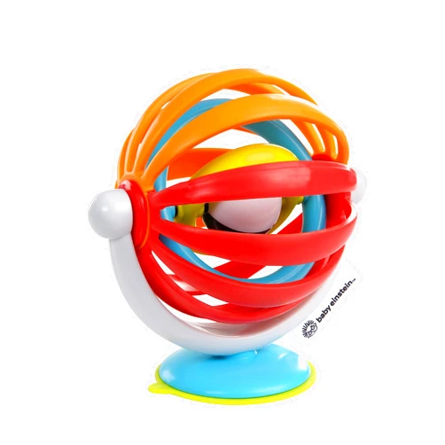 Baby Einstein Sticky Spinner BPA-free High Chair Activity Toy, Ages 3 Months+