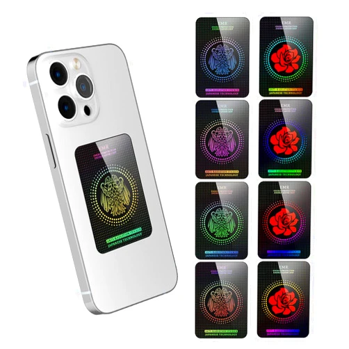Upupmomo Stickers for Cell Phones,Increase Protection Area, for All Smartphones,Tablets/Laptops/ 4+4 Pack