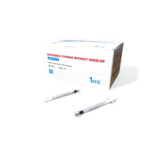 Generic 1mL Luer Lock Syringe, Sterile, Individually Wrapped, No Needle (Box of 100)