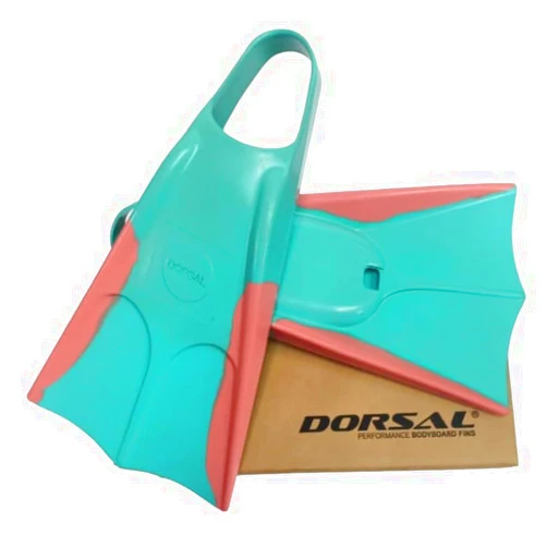 DORSAL Bodyboard Bodysurfing Floating Swimfins (Flippers) Comfortable Natural Gum Rubber for Swimming, Diving, Surfing