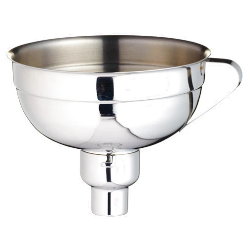 KitchenCraft Home Made Jam Funnel in Gift Box, Stainless Steel, 14.5cm/5.3