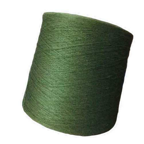 LiuliuBull 1kg Yarn Cotton Cashmere Cone Yarn for Machine Knitting and Crocheting Knitting Thread Large Bobbin Sock Yarn (Color : Mugwortgreen)