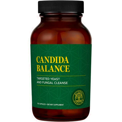 Global Healing Center Global Healing Candida Cleanse Supplement (Mycozil) - Detoxification for Yeast Balance Support, Helps Gut and Vaginal Health, Feminine Balance Complex for Women, Candida Overgrowth (120 Capsules)