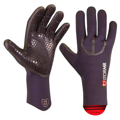 Stormr Typhoon Mens and Womens Durable Yet Comfortable Fishing Glove with High Stretch Premium Micro-fleece Lined 3MM Neoprene: Best Used for Ice Fishing, Winter Conditions, and Foul Weather
