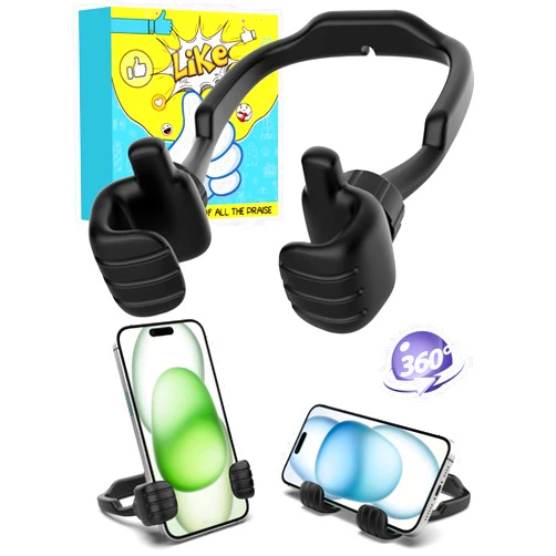 CALDEVER Stocking Stuffers for Teens Boys Men Adults Gifts: Thumbs Up Lazy Phone Stand Cell Phone Holder Gifts for Kids Women Teenage Girls Wife Ideas Funny Cool Gadgets Who Have Everything Gifts for Christmas