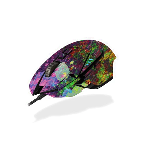 MIGHTY SKINS MightySkins Skin Compatible with Logitech G502 Proteus Spectrum Gaming Mouse - Paint Drip | Protective, Durable, and Unique Vinyl wrap Cover | Easy to Apply, Remove | Made in The USA