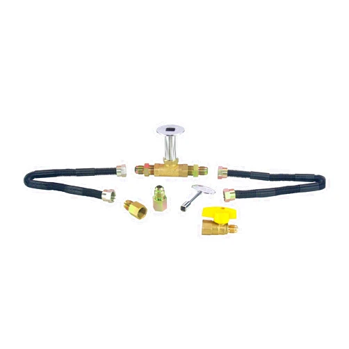 Dreffco Fire Pit Gas Burner Connection Kit- Complete 1/2