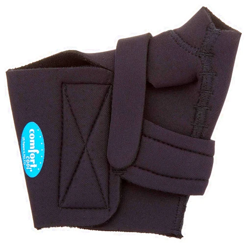 North Coast Medical Comfort Cool Thumb CMC Restriction Splint, Provides Direct Support For The Thumb CMC Joint While Allowing Full Finger Function, Right Hand, Medium Plus