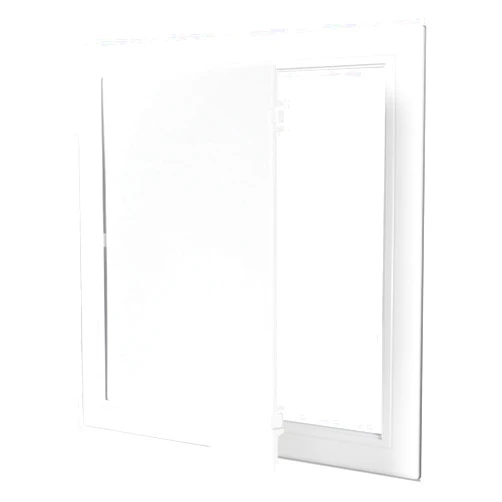 Bamboo's Grocery LoKii Plastic Access Panel for Drywall - 14x14 inch - Durable Wall Hole Cover Access Door, Plumbing Access Panel, White