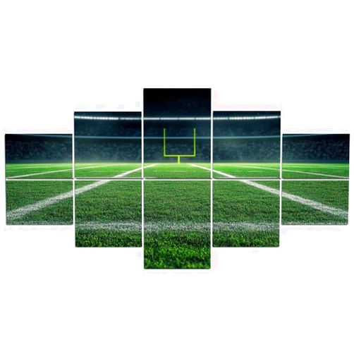 AT5ZR4PD 10 Pack Acoustic Panels green field american football stadium ready for game midfield Acoustical Soundproof Wall Panels Sound Absorbing Panel Reduce Room Echo Reverberation Acoustic Treatment