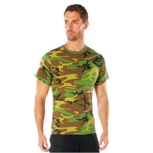 Rothco Camo T-Shirt - Comfortable, Tough and Long Lasting