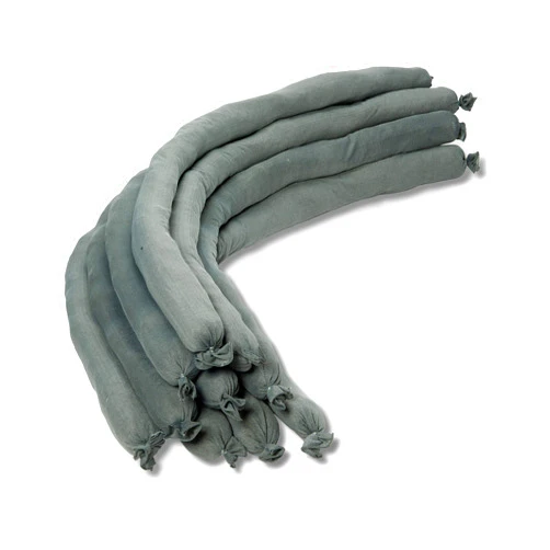 Aabaco Universal Absorbent Socks – Snake for Oil and Water – 3” x 48” – Absorbing up to 10 Gallons – Super Poly Sock Absorber for Spill by Garage Door or Basement Floor – Pack of 10 (10)