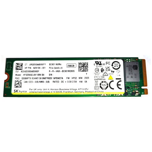 SK hynix OEM Gamer 256GB M.2 2280 Gaming Gen4 PCIe NVMe Internal Solid State Drive (SSD)