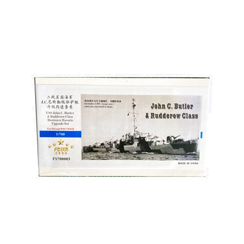 GBMODEL FS700003 FIVE STAR MODEL 1/700 US Navy John C Butler Class and Laddalo Class Super Set for Escort Destroyer (Pit Road W017, W018) Plastic Model Accessory Parts