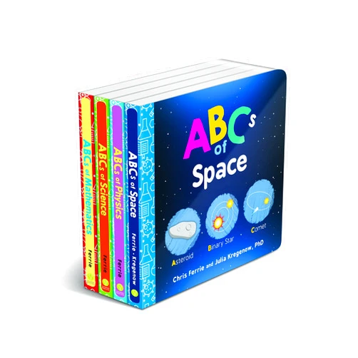 Chris Ferrie Baby University ABC's Board Book Set: A Scientific Alphabet for Toddlers 1-3 (Baby University Board Book Sets)