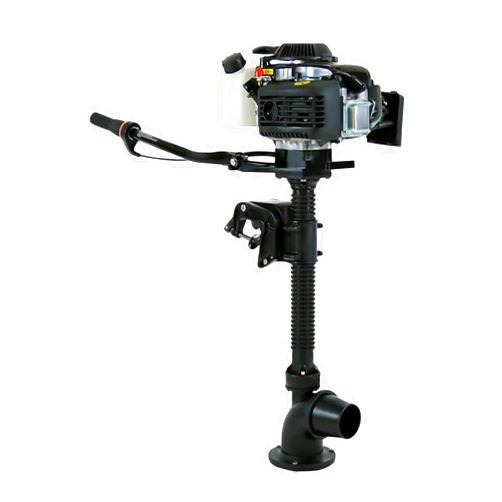 YSHUSTGY Outboard Motor,4hp 4 Stroke Jet Pump Boat Engine Powered Boat Motor with Water Cooling & Cdi System for Inflatable Boats, Iron Boats, Plastic Boats, Fiberglass Boats, Wooden Boats